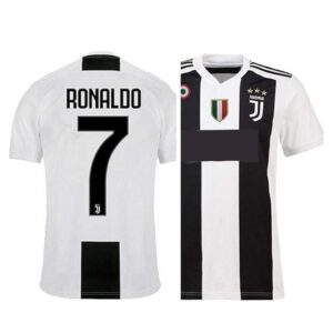 woopme® ronaldo jersey juvent s club football jersey home half sleeve sports jersey
